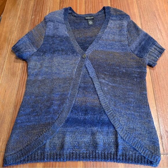 Lane Bryant Women’s Plus Multicolored Wool Blend Sweater Cardigan 18/20 - Picture 1 of 6